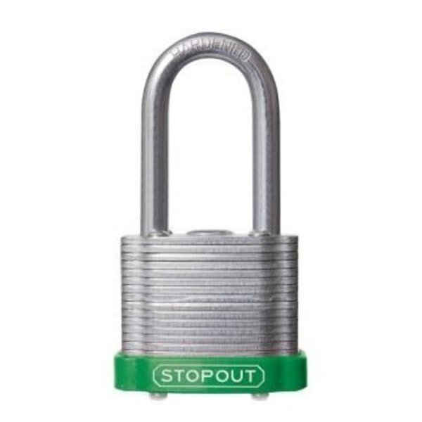 STOPOUT LAMINATED STEEL PADLOCKS KDL967GN, Accuform, Mfr#: KDL967GN